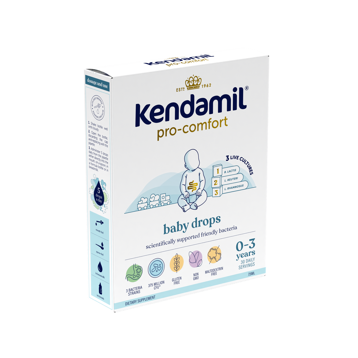 Infant Probiotic Drops | Newborn Probiotics - Kendamil HK